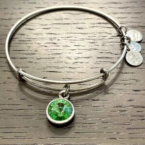 Alex and Ani birthstone bracelet